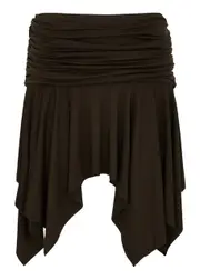 Gimaguas Disco Stretch-jersey Mini Skirt - Brown - M (UK12 / M) M (UK12 / M)