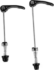Mountain Bike Wheel Locking Skewer Set Quick Release Skewers Lever Nut Bike Replacement Parts