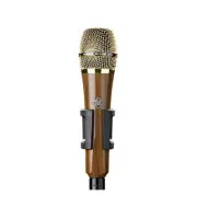 Telefunken M80 Custom Dark Wood/Gold Dynamic Microphone