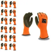 Cordova Ion Chill Gloves, 10-Gauge, Orange, Brushed, Loop-in, Acrylic Terry Shel