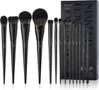 Makeup Brush Set, 14PCS Black Kabuki, Foundation, Eyeshadow, Contour, Blending,