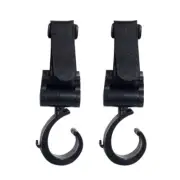 2-Pack Multi-Purpose Baby Stroller Hooks for Shopping and Accessories