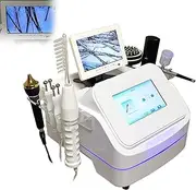 7-Inch LCD Scalp Management Instrument, 7-Head Desktop Microscope Detector, Scalp Detection + Massage + Vibration Care + Scraping + Introduction, for Hair Salons/Spas/Beauty Salons,White