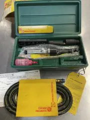 Vintage NOS Chicago Pneumatic CP-728 Air Ratchet & Impact Socket Set Original