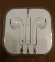 NEW Apple Earphones w/Headphone Plug w/Remote Mic 3.5mm jack Earpod W/case OEM