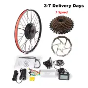 MTB E-Bicycle 700C 29 in Electric Bike Conversion Kit 1000w 1500w Rear Hub Motor