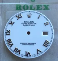 在飛比找Yahoo!奇摩拍賣優惠-勞力士 ROLEX 原裝白大羅馬面盤，未翻修，適用3035 