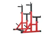 FitnessLab Adjustable Squat Rack Pair Fitness Exercise Weight Lifting Gym Home Gym Barbell Stand
