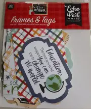 ECHO PARK" I LOVE SCHOOL " FRAMES & TAGS~ SCHOOL~ EDUCATION