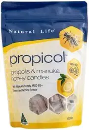 Natural Life Propicol Propolis & Manuka Honey Candies 40pcs