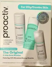 Proactiv 30 Day 3 Step Clear Skin Solution System Kit For Oily/combo Skin