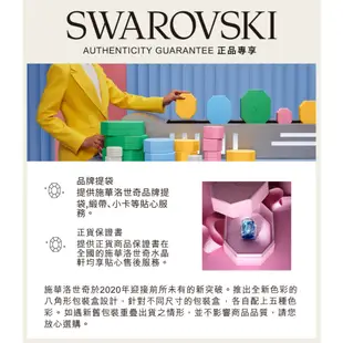 SWAROVSKI 施華洛世奇 OCTEA LUX CHRONO 藍色鱷魚浮雕三眼真皮手錶