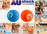 Toy Puppy Fetch Ball Automatic Jumping Ball for Pet Dog/Cat Interactive Training
