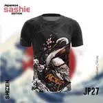 LOCAL BY TEAMWEAR JP27 日本 SASHIE 版 SHIZEN 日本球衣 JERSI 日本鳥動漫黑色