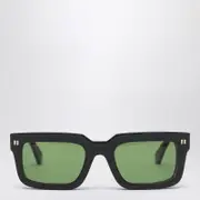 [Off-White™] Clip-On Sunglasses 2 Havana/green One size Brown