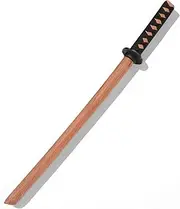 Wakizashi Wooden Training Sword | 80 CM Wooden Practice Sword for Martial Arts, Kendo, Aikido, Sparring, Wooden Katana, Bokken Training Sword