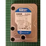 WD藍標 3.5吋 640GB(640G) SATA硬碟 WD6400AAKS-22A7B2 (良品/B229)