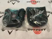 NEW Mallet 2 Ball Spider Tour TaylorMade Putter Headcover Black