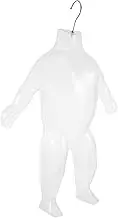 Cabilock Full Body Mannequin Lightweight Plastic Display for Clothing and Portable for Retail Stores and Boutiques Detachable Arms and Legs
