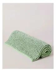 [Vue] Hampton Super Soft Microfibre Bath Mat in Green