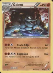 2x (GEN-045) Golem Holo Rare Pokemon Generations Card # 45