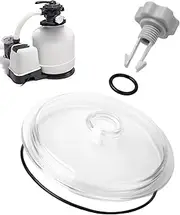 Leaf Trap Cover Lid Replacement | Filtration Leaf Catcher Trap Cover - Pool Pump Replacement Parts Not Fit for 14 and 16 Inch Filter