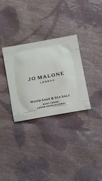 在飛比找Yahoo!奇摩拍賣優惠-【紫晶小棧】Jo malone 鼠尾草與海鹽潤膚霜 5ML 