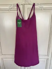 Halara Women’s Active Dress M Play It My Way NWT Attached Shorts Underneath