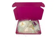Beauty Box Rose Quartz Facial Massage Skincare Set Roller Gua Sha Crystal