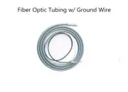 DCI 12' Gray hose Straight asepsis Fiber Optic Tubing 14' Bundle Touch System