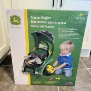 John Deere Kids Plastic Buildable Tractor Engine Theo Klein Toy LP66713 2022