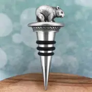 Wombat Souvenir Wine Bottle Stopper Australiana Gift, Australian Made
