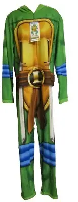 NWT Vintage Teenage Mutant Ninja Turtles Pajama Union Suit Adult Size LARGE