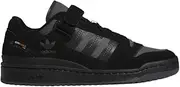[adidas] Men's Forum Low Sneaker, Core Black-grey Six-silver Metallic, 12.5