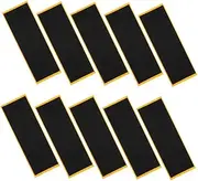 PHENOFICE Grip Tape Set 10 Pcs Nonslip Foam Scrub Stickers Skateboard Grip Tape for Fingerboards Props