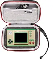 RLSOCO Hard Case for Nintendo Game & Watch: Super Mario Bros/The Legend of Zelda (Red Zipper - Carrying Case 1PC Only), Game & Watch Case, Storage Case