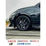 【九號汽車】SSR鋁圈 GTV03 17X7J ET42 5/114.3 NISSAN SENTRA 24年式