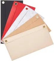 WADORN 5 Colors Felt Purse Organizer Insert,Handbag Inside Crossbody Purse Conversion Kit Women Clutch Envelope Bag Insert Liner LV Kirigami Pochette LV Sarah Wallet,9.8x4.9'' DIY-WR0002-16-US29