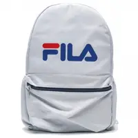 在飛比找PChome24h購物優惠-FILA FILA 白黑 大字LOGO 基本 筆電 大容量 