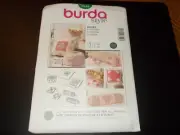 Burda Style Pattern 7542 ~ (6) Styles of Throw Pillows w/Applique Designs-Hearts