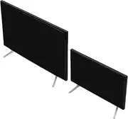 Abaodam Miniature Television Base Stand for Dollhouse 2pcs Mini Tv Set 1:12 Scale for Dollhouse
