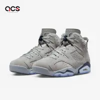 在飛比找Yahoo奇摩購物中心優惠-Nike Air Jordan 6 Retro 灰 深藍 麂