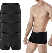 Octipa Men's Ultra-Absorbent Incontinence Boxer Briefs, Octipa Mens Incontinence Underwear, Reusable Mens Underwear, Leakproof, Washable (C,Large)