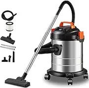 Wet and Dry Vacuum Cleaner 1000W, 18000pa Wet & Dry Vacuums, 18L Capacity, 6m Power Cable, for DIY, Garage and Car Cleaning