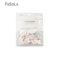 在飛比找PChome24h購物優惠-【FaSoLa】多用途3M背膠扣魔術貼 小款-方/圓型(10