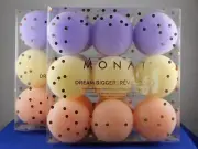 MONAT Dream Bigger Soft Foam Macaron Sleep Rollers X 2 Boxes 9 Count 18 Total