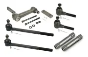 NEW RIDETECH STEERING LINKAGE KIT,TIE ROD ENDS,ADJUSTERS,IDLER ARM,63-64 IMPALA (for: Chevrolet)