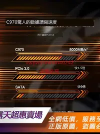 在飛比找露天拍賣優惠-★超優惠★dahua/大華C970 PRO 1TB電腦固態硬