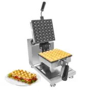 ALDKitchen Bubble Waffle Maker Machine | Square-Shaped Bubble Waffle | Manual