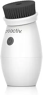 Proactiv Charcoal Facial Cleansing Brush - Spin Brush Exfoliator and Facial Scrubber With Charcoal-Infused Bristles For Deep Skin Cleansing - Water Resistant